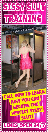 Telephone training for sissy sluts and transvestite maids