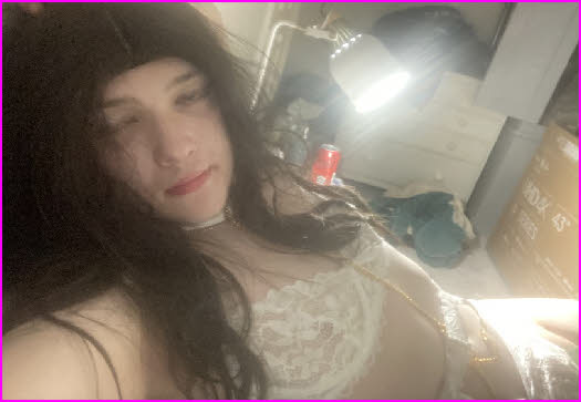 None of this sissy slut's friends know how gay he is
