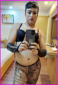 Closet transvestite Candi Blossom outed without his wig on