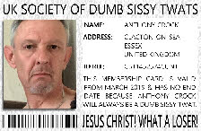 Male slut exposure ID for Anthony from Clacton-on-Sea