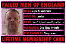 Male slut exposure ID card for lingerie fag John Male slut exposure ID card for lingerie fag John