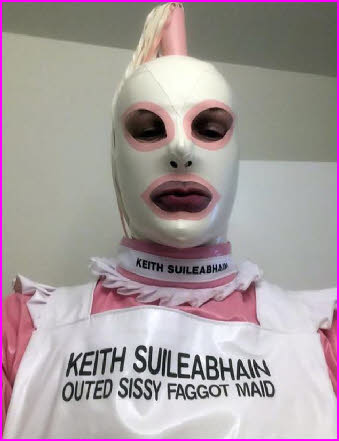 Latex maid Keith from Gilroy in California