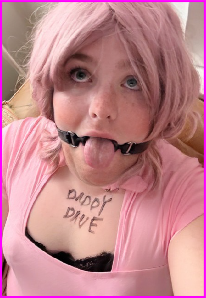 Blackmailed sissy Lexi has to pay to have this photo erased from the web