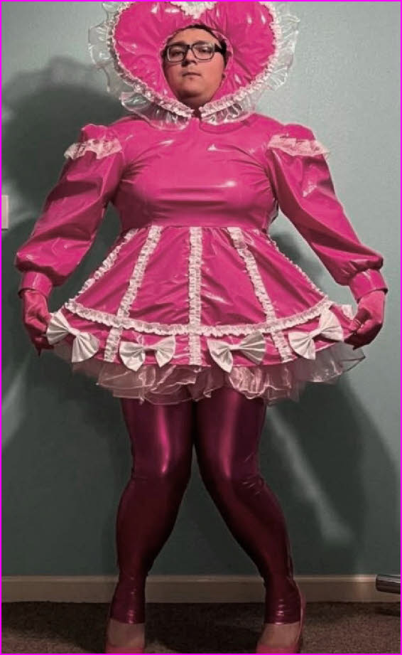 Is this the shameful sissy pic that destroys Pink Shiny Bitch's masculinity forever? Is this the shameful sissy pic that destroys Pink Shiny Bitch's masculinity forever?