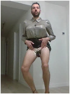Roberto Hernandez will be totally fucked if his ex girlfriends see him cross-dressing Roberto Hernandez will be totally fucked if his ex girlfriends see him cross-dressing