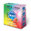 Skins strawberry and banana flavoured condoms