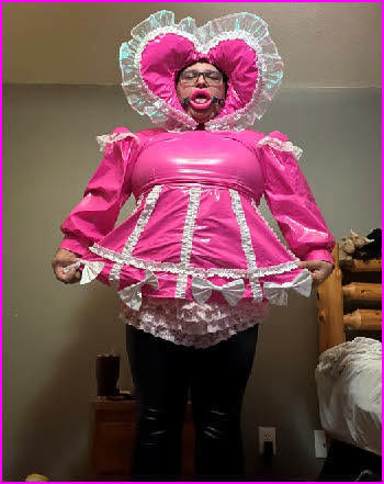 Humiliating exposure photo of dumb sissy loser Pink Shiny Bitch Humiliating exposure photo of dumb sissy loser Pink Shiny Bitch